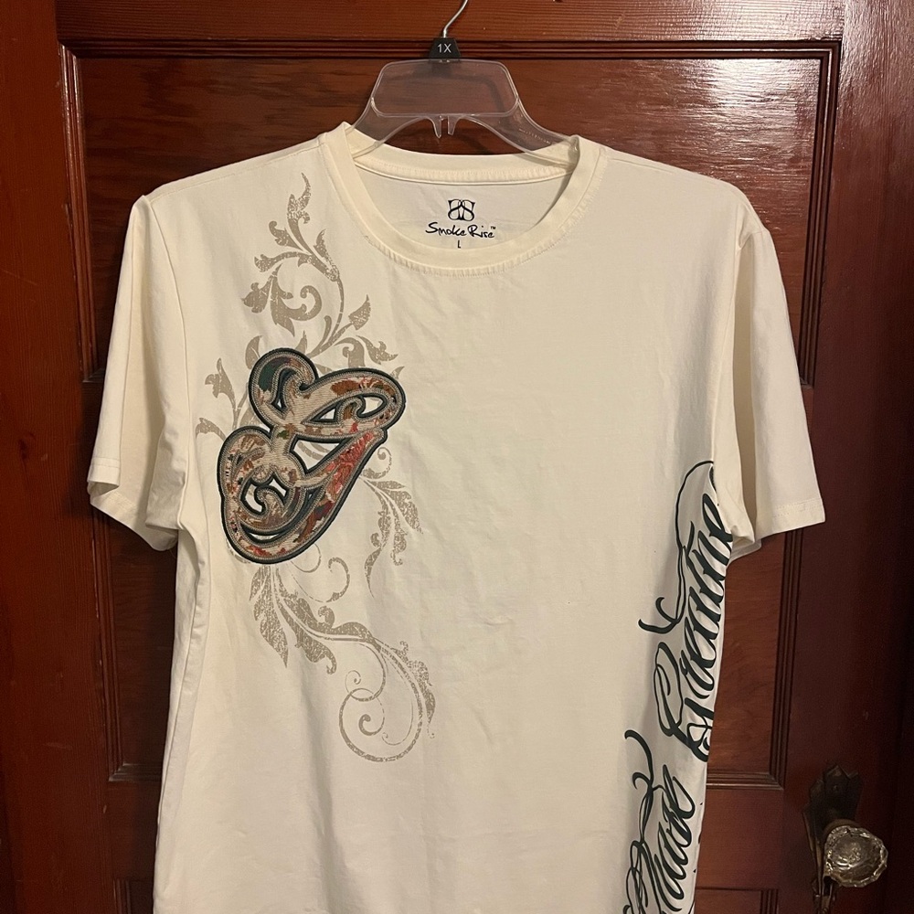 Studio Rize Cream Graphic Men's Tee